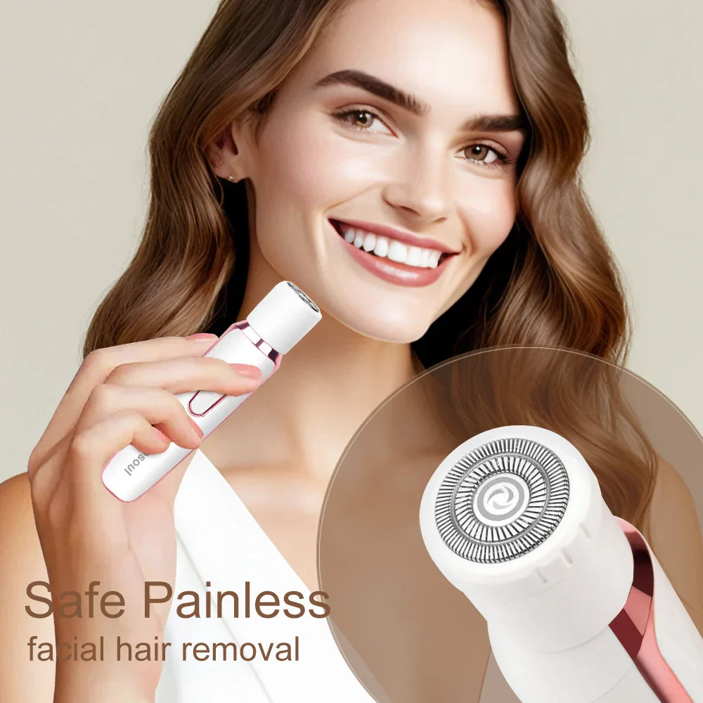 4 in 1 Electric Razor for Women Hair Trimmer White-1