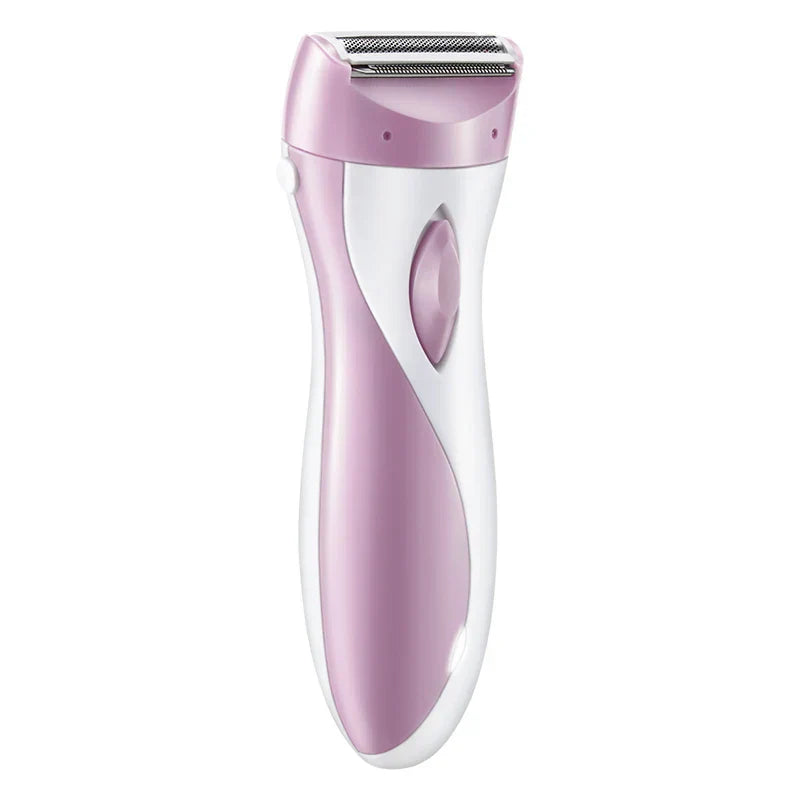 USB Rechargeable Women’s Electric Razor Full-Body Hair Removal Pink-1