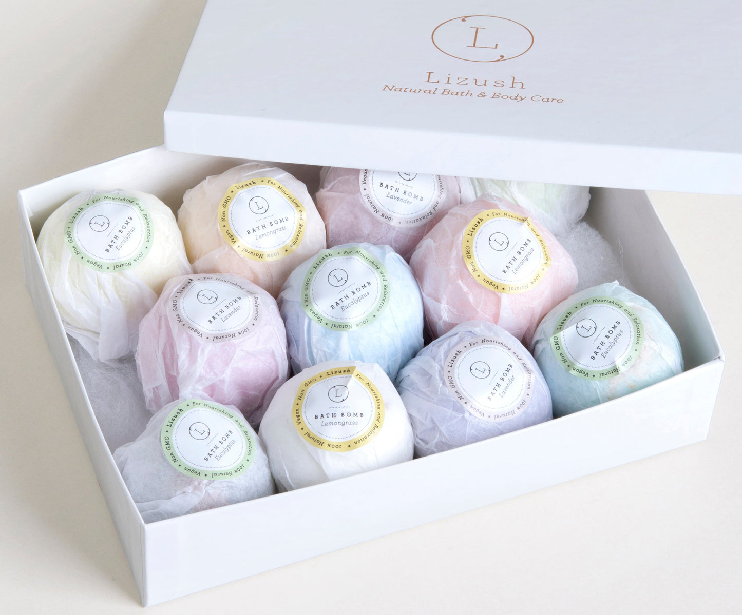 11 Bath Bombs Gift Box + one Free Bomb to make 12 !!-3