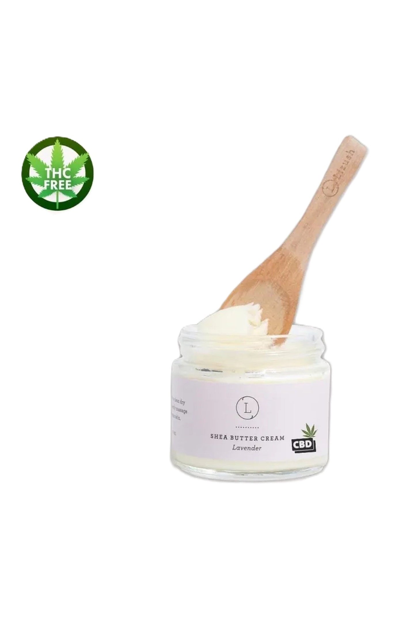 CBD Lavender Shea Butter with CBD, Body Cream (THC free)-2