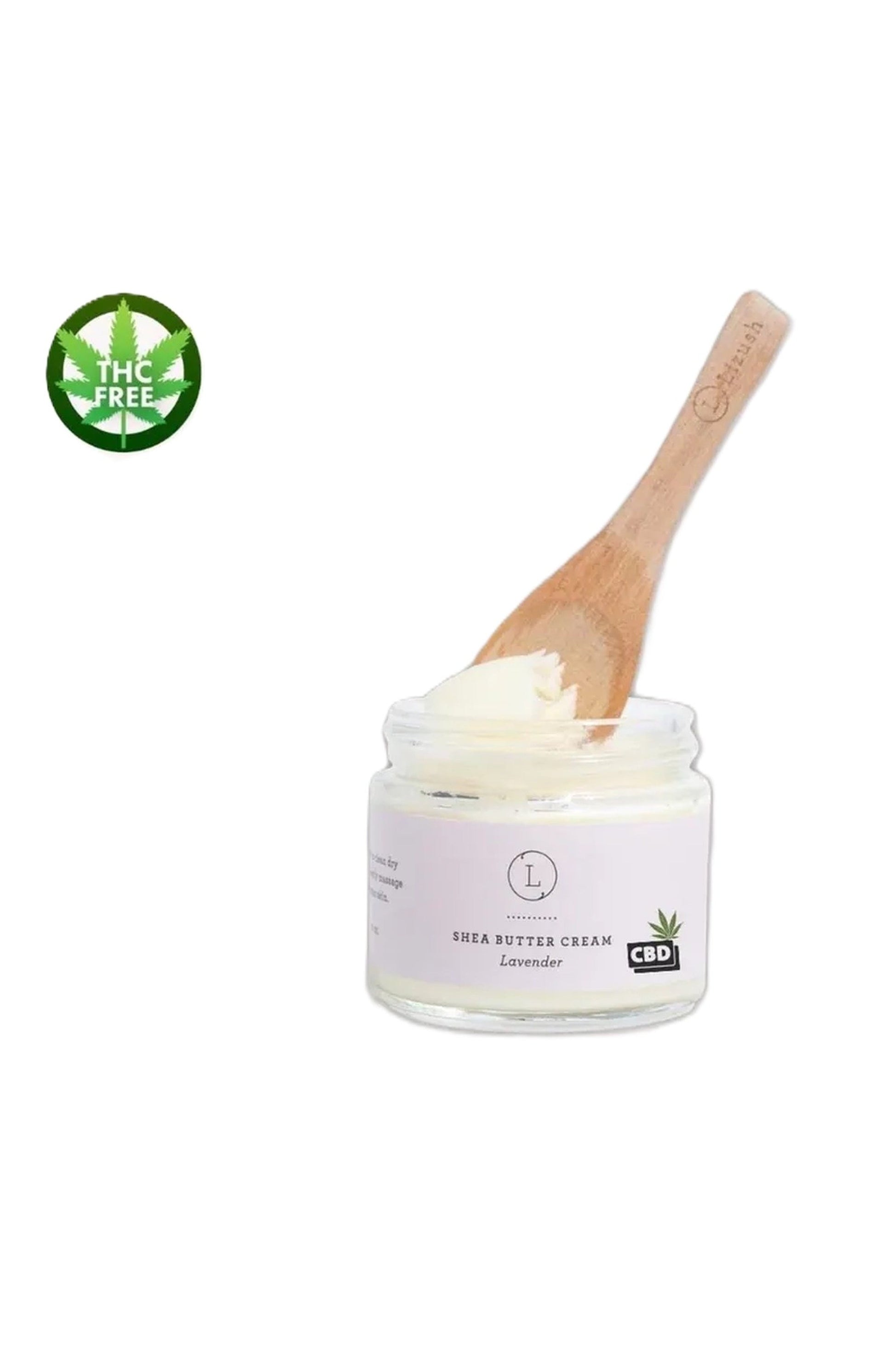 CBD Lavender Shea Butter with CBD, Body Cream (THC free)-2