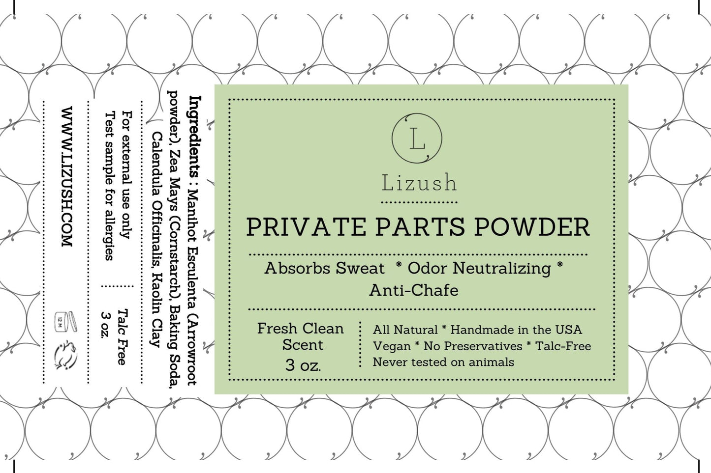 Natural Private Parts Powder - for men and women-2