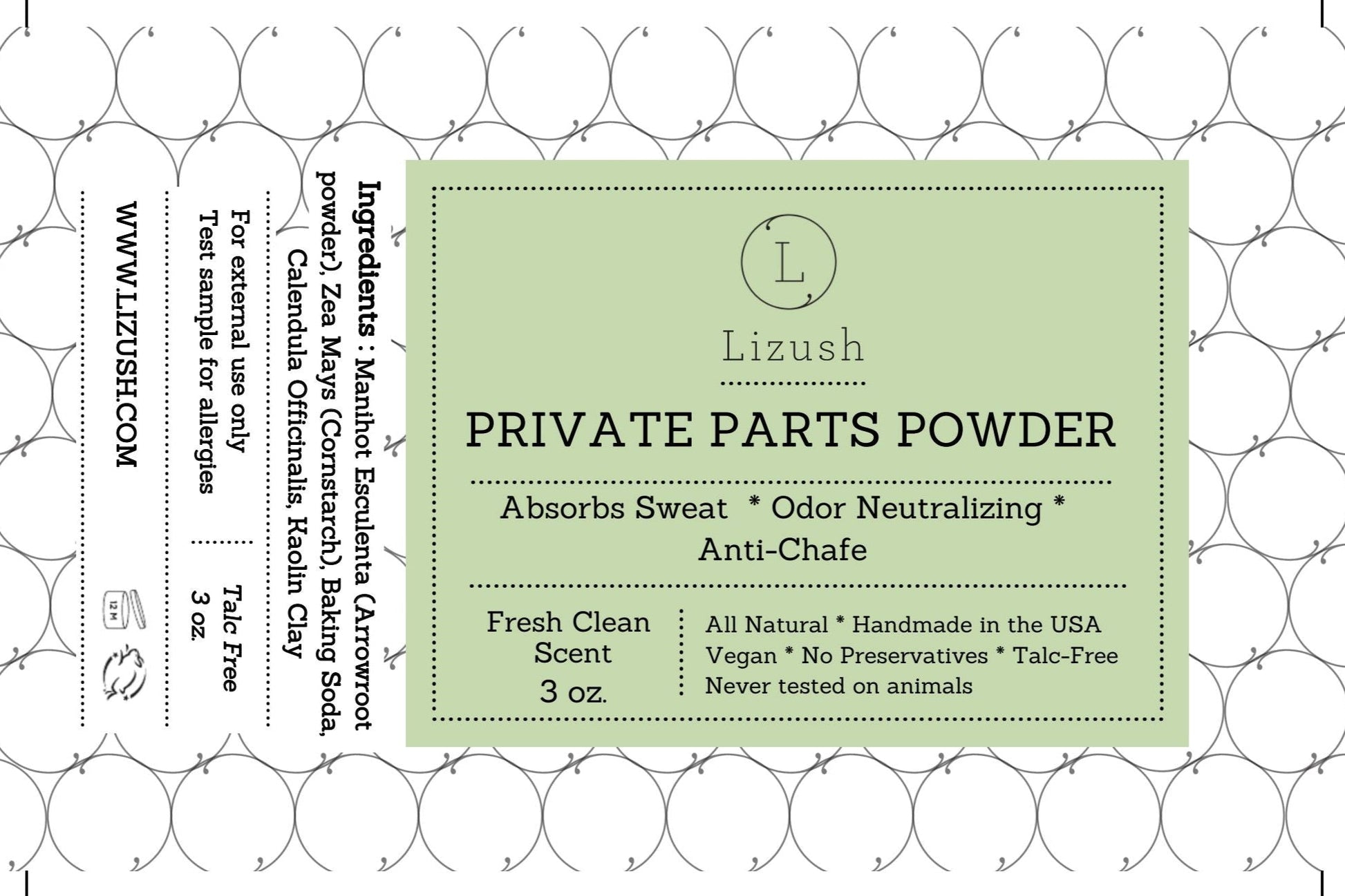 Natural Private Parts Powder - for men and women-2