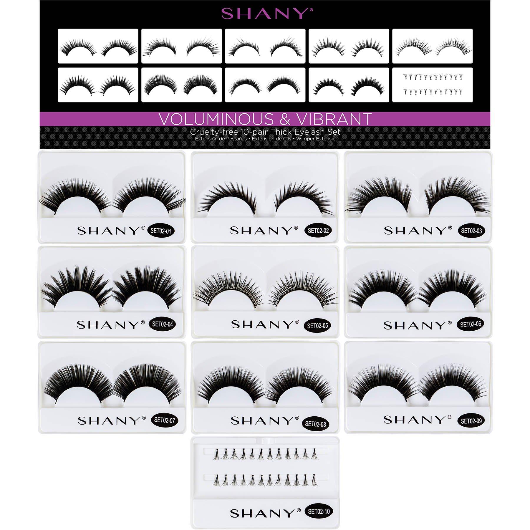 Eyelash extend - set of 10 assorted reusable eyelashes-5
